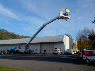 Location nacelle chantier