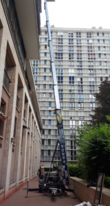 Louer monte-meuble tracté 30m Paris