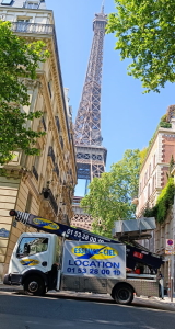 Monte-charge Klaas 29m Tour Eiffel Paris